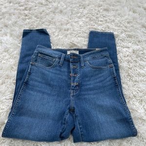 Madewell Curvy Roadtripper Supersoft skinny jeans